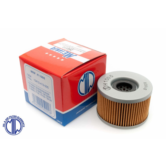 MIW (MEIWA) oil filter HONDA CX 500/ TRX 400-680 (HF111)