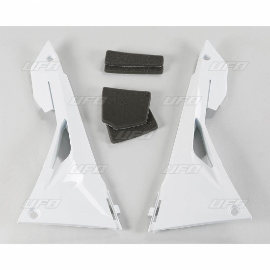 UFO air filter guard / plastic HONDA CRF 250R-RX 18-19, CRF 450R-RX 17-19 color white