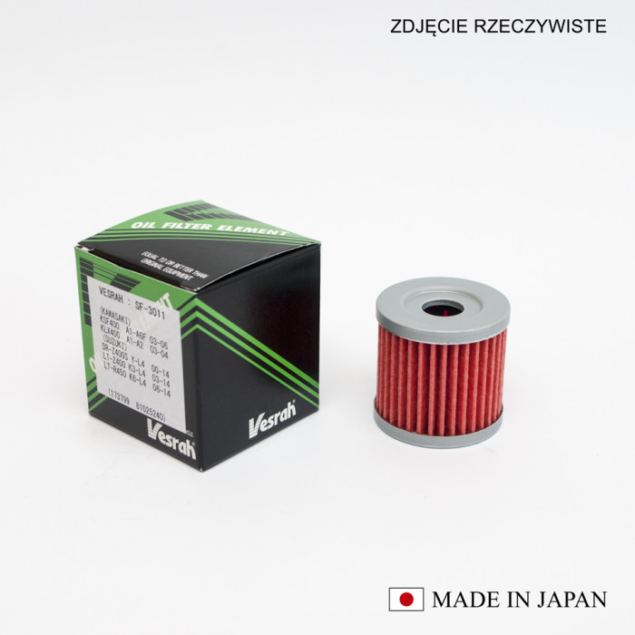 VESRAH oil filter HF139 (MADE IN JAPAN)