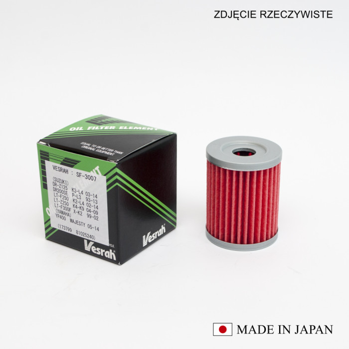 VESRAH oil filter HF132/HF972 (MADE IN JAPAN)