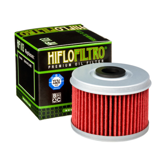 HIFLO oil filter HF103 HONDA CFR 250 L-LA-H, CRF 250 RL/RLA-H RALLY, CB 300 FJ, CBR 300 R/RA-J, CBR300 R/RA-K
