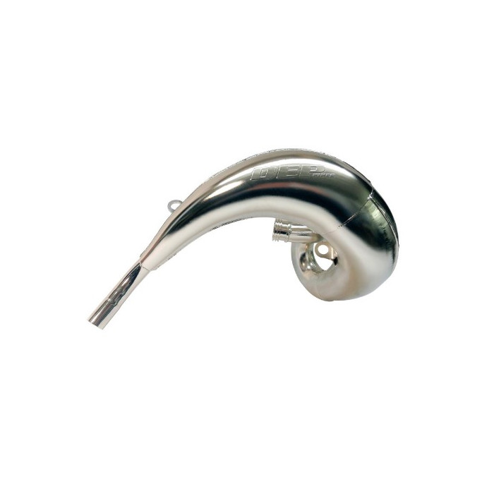 DEP PIPES ARMOURED NICKEL exhaust pipe: KTM 250/300, XC 250 '19-, EXC-TPI 20-, HUSQVARNA TX 250/300 '19-, TE 20- (protection CAR