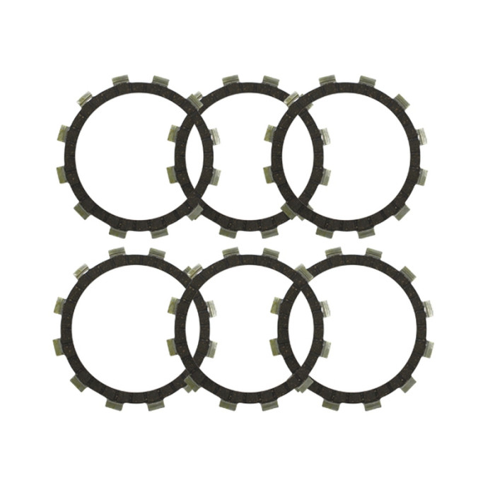 BRONCO clutch discs YAMAHA YFM250 RAPTOR '08-'09, TT250R '93-'99, XG250 TRICKER '03-'06 (EBS2370)