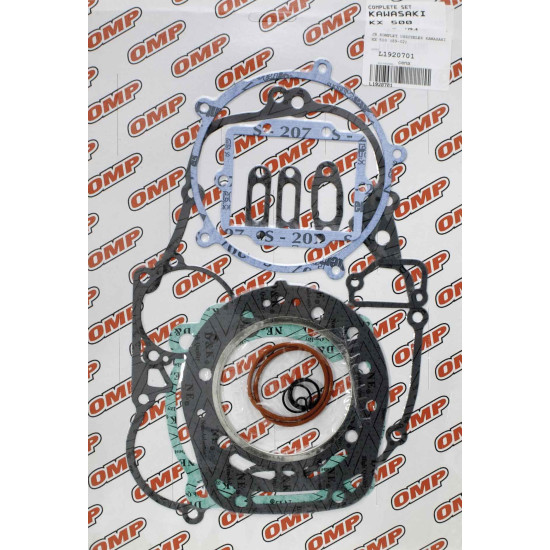 JR (OMP) gasket set KAWASAKI KX 500 '89-'02