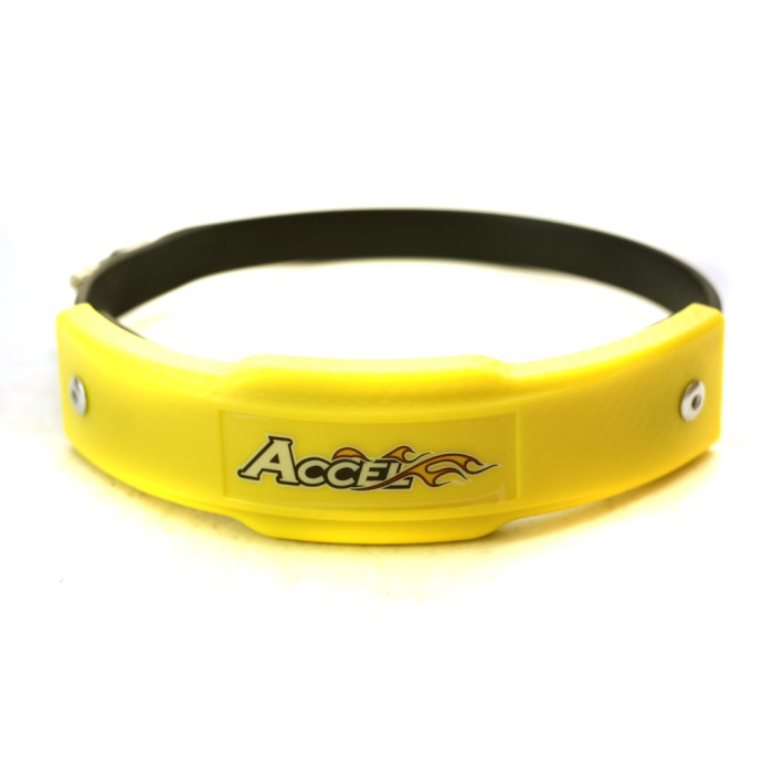 ACCEL nuolaida duslintuvo apsauga skersmuo 127-152mm spalva geltona