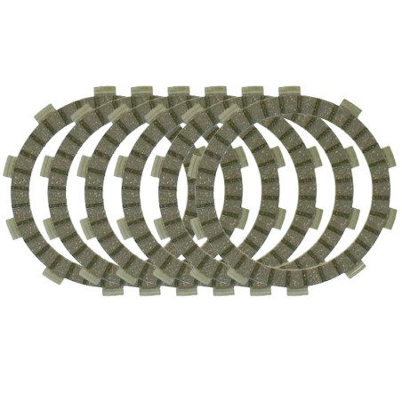 PSYCHIC clutch discs YAMAHA YZ 125D/E`77-78, YZ 125H`81 (EBS2235)