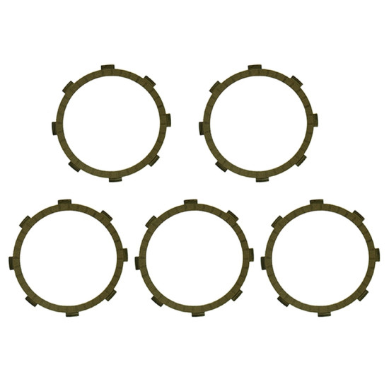 PSYCHIC clutch discs RACING YAMAHA XT 125 R '05-'07, YBR 125 '00-'08, DT 80 LC2 '85-'97, TTR 125 '00-'12 (5 discs) (EBS2254R