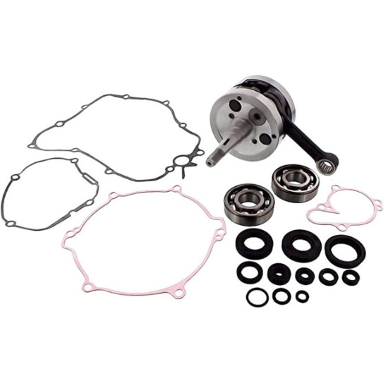 WISECO crankshaft KAWASAKI KX 85/100 '06-'15 (with shaft bearings and oil seals, and engine bottom gaskets) (HR406