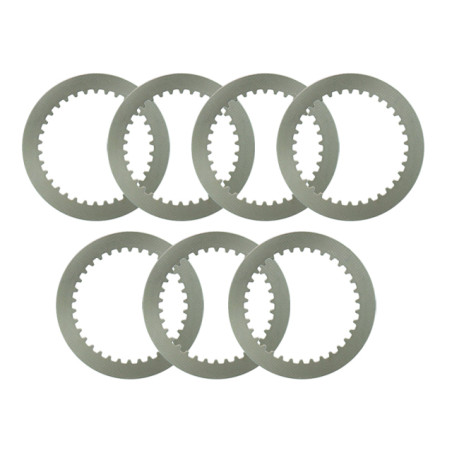 PSYCHIC clutch interplates KAWASAKI KXF250 04-16, SUZUKI RMZ250 04-16 (132.8X96.2X1.6X34T)-7X (PS074B)