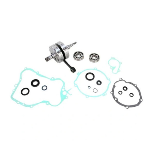 WISECO crankshaft KAWASAKI KX 85/100 '14-19 (with shaft bearings and oil seals, and engine bottom gaskets) (HR 441