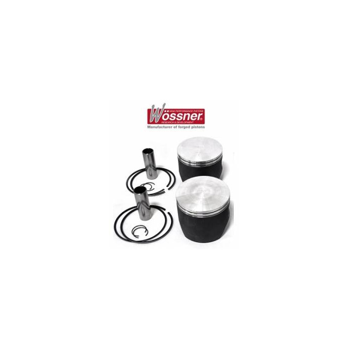WOSSNER piston kit KAWASAKI (2T) SX/SC/TS/X2 650 '86-'96 ( 77.38mm) (+1.50mm ) ( jet ski )(pin 18mm)