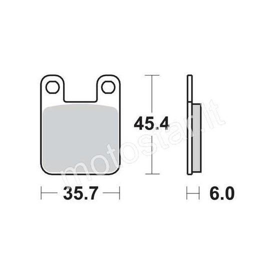 Aprilia, Derbi, Peugeot brake pads