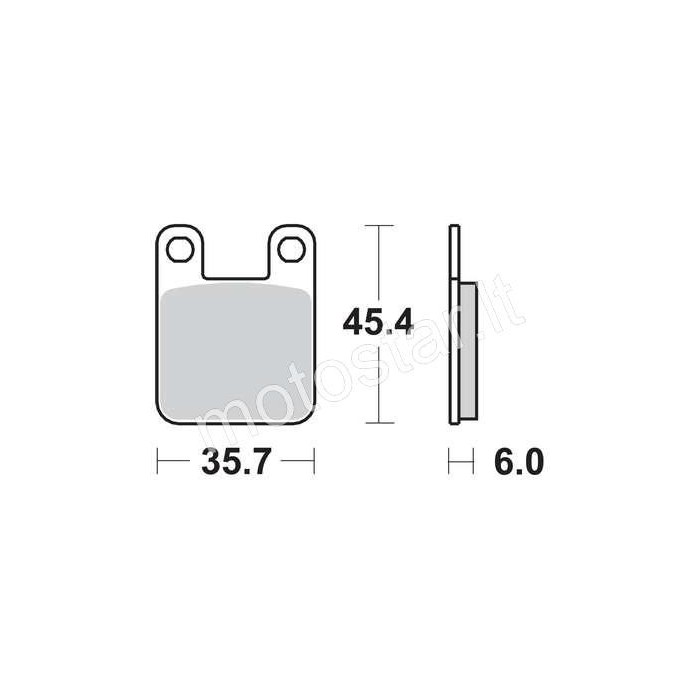 Aprilia, Derbi, Peugeot brake pads