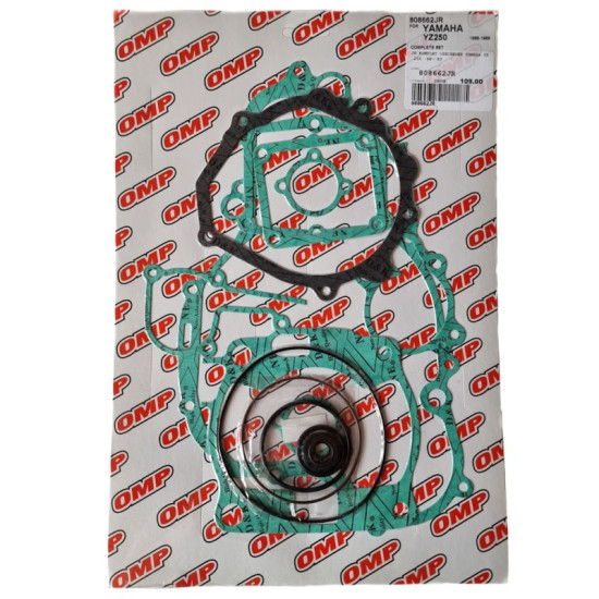 JR (OMP) gasket set YAMAHA YZ 250 '88-'89