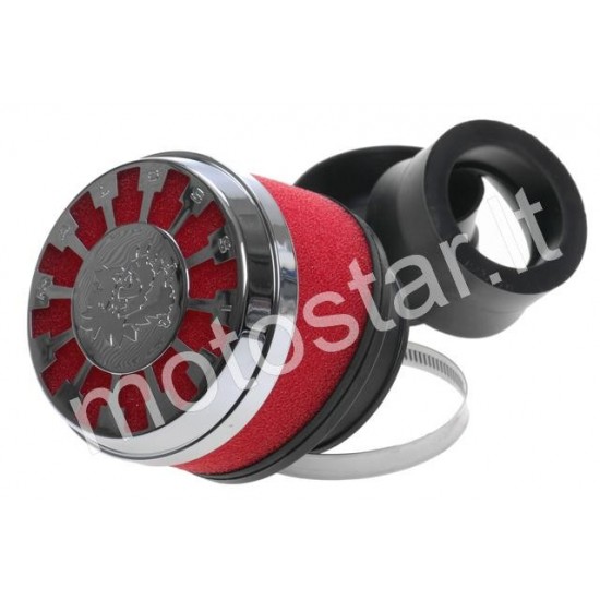 Malossi E13 25° lenktas 42 / 50 / 58.5 mm oro filtras