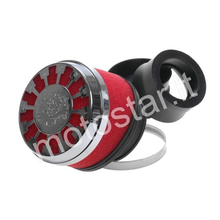 Malossi E13 25° lenktas 42 / 50 / 58.5 mm oro filtras