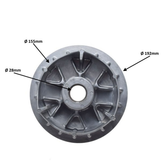 CF Moto 400-600 variatoriaus lėkštė (0GR0-051100) (0JYA-051100) MOVING PLATE ASSY, DRIVE PULLEY