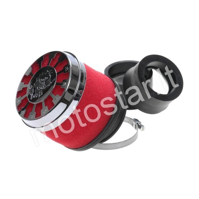 Malossi E13 tiesus 42 / 50 / 58.5 mm oro filtras