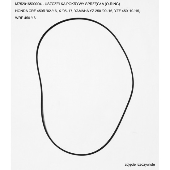 ATHENA clutch cover gasket HONDA CRF 450R '02-'16, X '05-'17, YAMAHA YZ 250 '99-'18, YZF 450 '10-'18, WR 450F 16-18 (O-RI