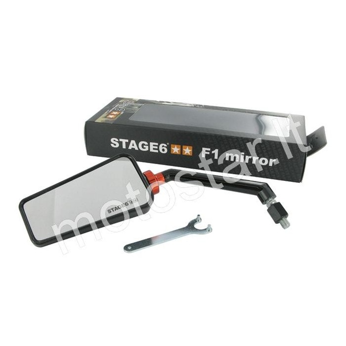 Stage6 F1 juodas veidrodėlis M8