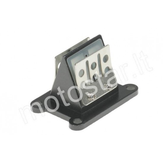 Tec Racing fiberglass Derbi leaf valves with housing