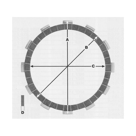JR EBS clutch discs