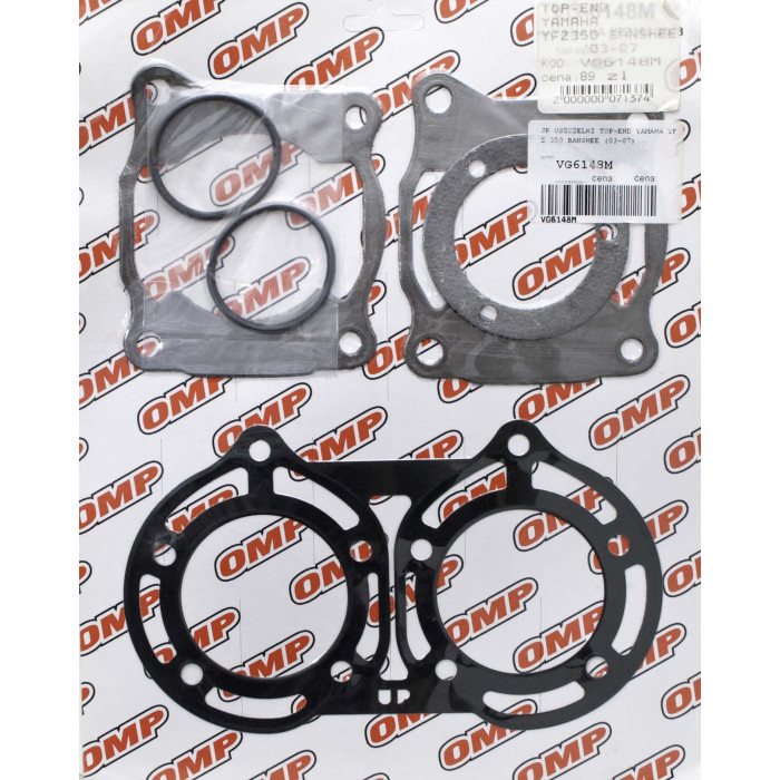 JR (OMP) TOP-END gaskets YAMAHA YFZ 350 BANSHEE '03-'07