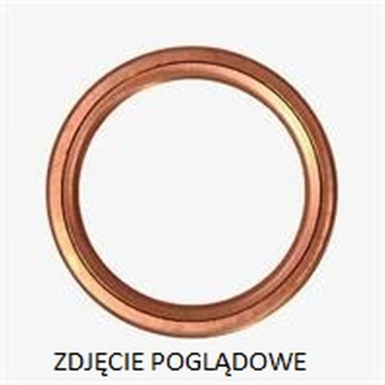ATHENA gasket (copper) exhaust manifold KAWASAKI KX 100 '98-'13, KX 80 '98-'00, KX 85 '01-'18 (34X39X1,5mm) (OEM:110601)