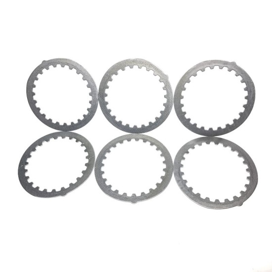 BRONCO clutch interplates YAMAHA DT125R/RE/X 88-07, TDR125 93-03, YFS200 BLASTER 88-06 (115,0X86,6X1,2X23T)-6X (6 pcs.) (PS002