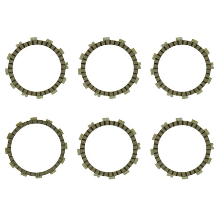 PSYCHIC clutch discs SUZUKI VL 125 INTRUDER '00-'08 (F1902) (EBS3432)