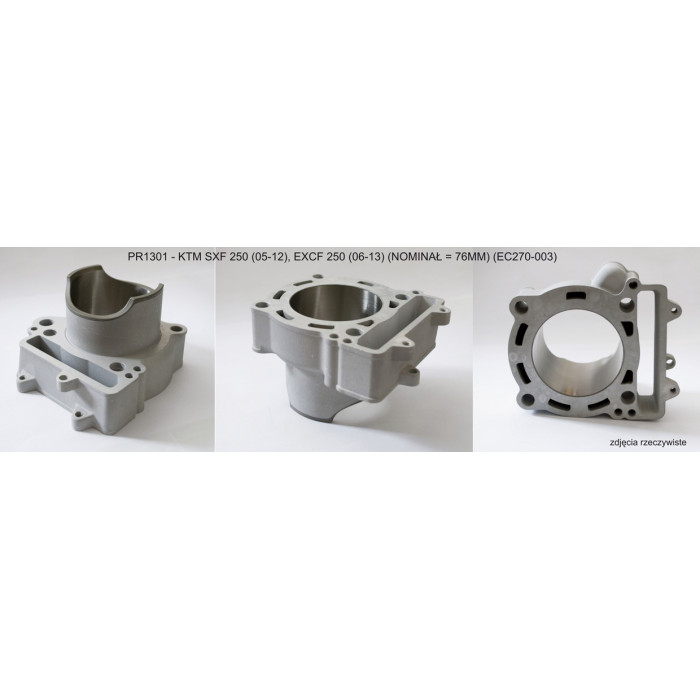 PROMX CYLINDER KTM SXF 250 (05-12), EXCF 250 (06-13) (standartas 76mm) (EC270-003)