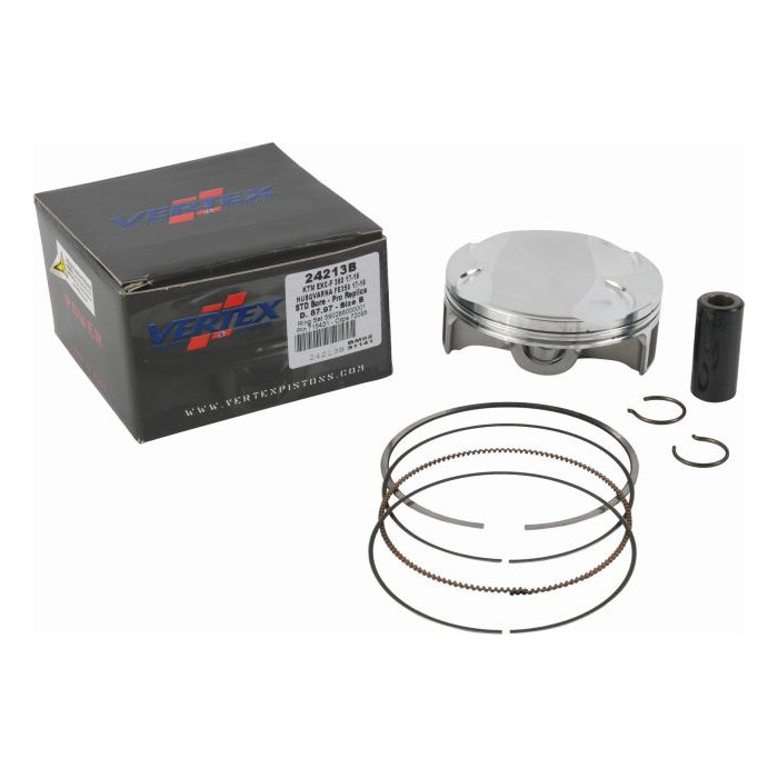 VERTEX piston KTM (4T) EXCF 350 (EXC-F350) '17-'19, HUSQVARNA FE 350 '17-'18 (87.97mm) (12.3:1OEM) (rings 590288000001 X 1 set)