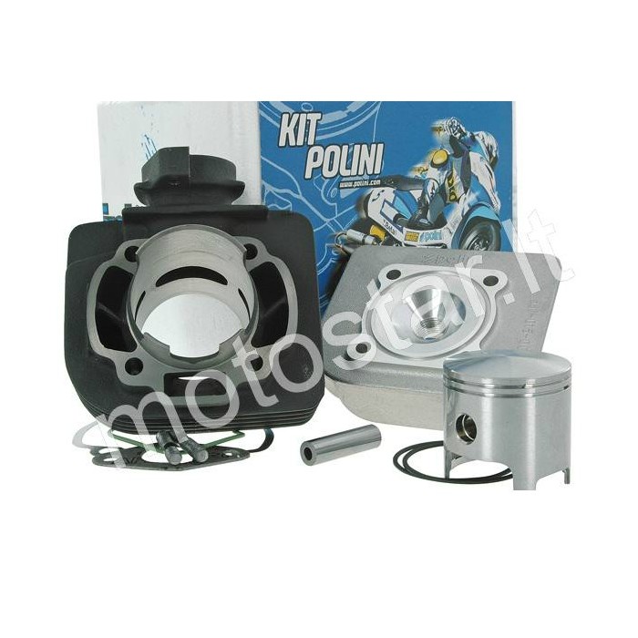 Polini Sport 70cc Morini AC cilindro komplektas Polini Sport 70cc Morini AC cilindro komplektas