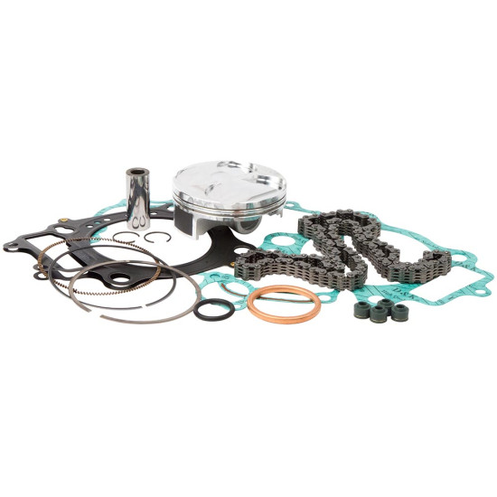 VERTEX engine top (group) repair kit SUZUKI RMZ 250 16-18 (piston 24122D, TOP-END gaskets, timing (v