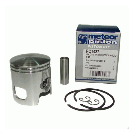 Piston METEOR MALOSSI PIAGGIO / PEUGEOT / HONDA (47.60) WINDOW