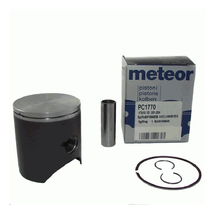 Stūmoklinis METEORAS KTM SX 125 - EXC 125 01-22 HUSQVARNA 125 TC 14-20 TE 14-16 TX 125 17-22 DUJOS DUJOS MC 125 21-22 (5