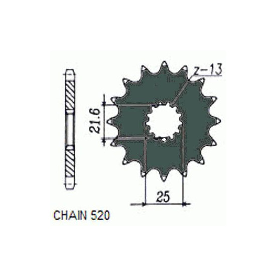 DRIVE SPROCKET SUNF325-15