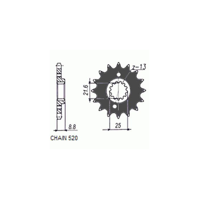 DRIVE SPROCKET SUNF356-14