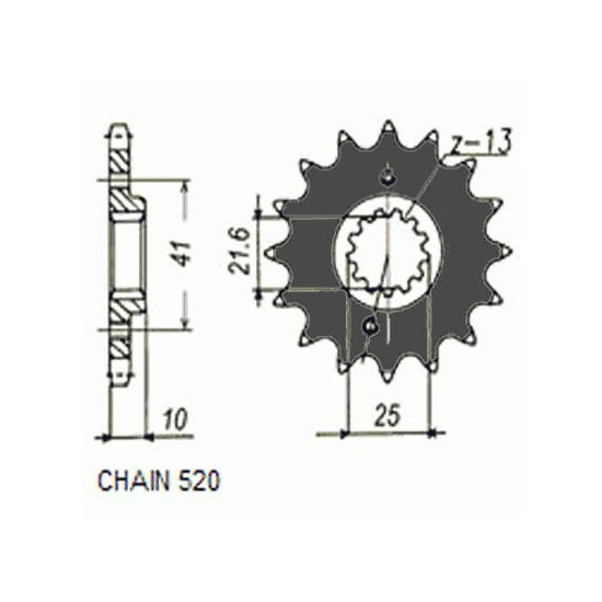DRIVE SPROCKET SUNF387-15