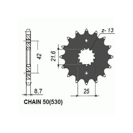 DRIVE SPROCKET SUNF511-17