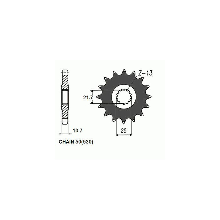 DRIVE SPROCKET SUNF519-16