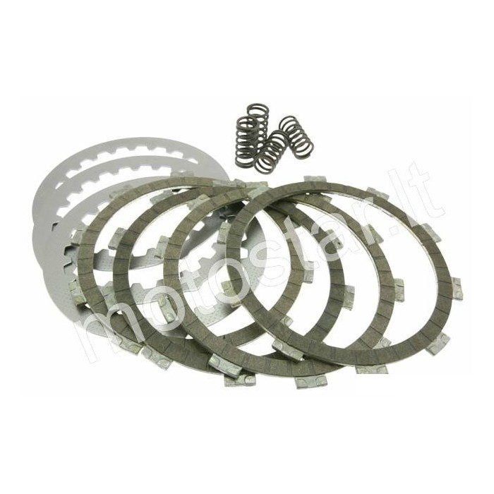 Minarelli AM6 clutch disc set Stage6 Racing Carbon