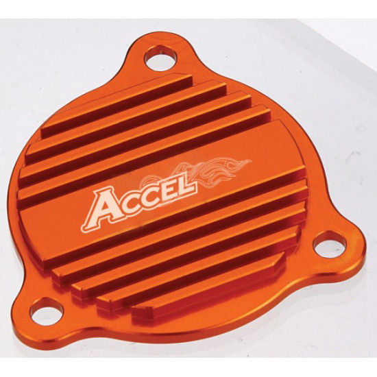 ACCEL discount oil pump cover KTM EXC 350/400/450/500/530 '08-'12, SXF350 '11-'12 color orange