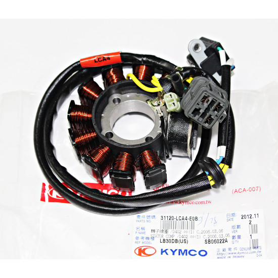 Pilnas generatoriaus statorius KYMCO MXU 150 31120-LCA4-E0B