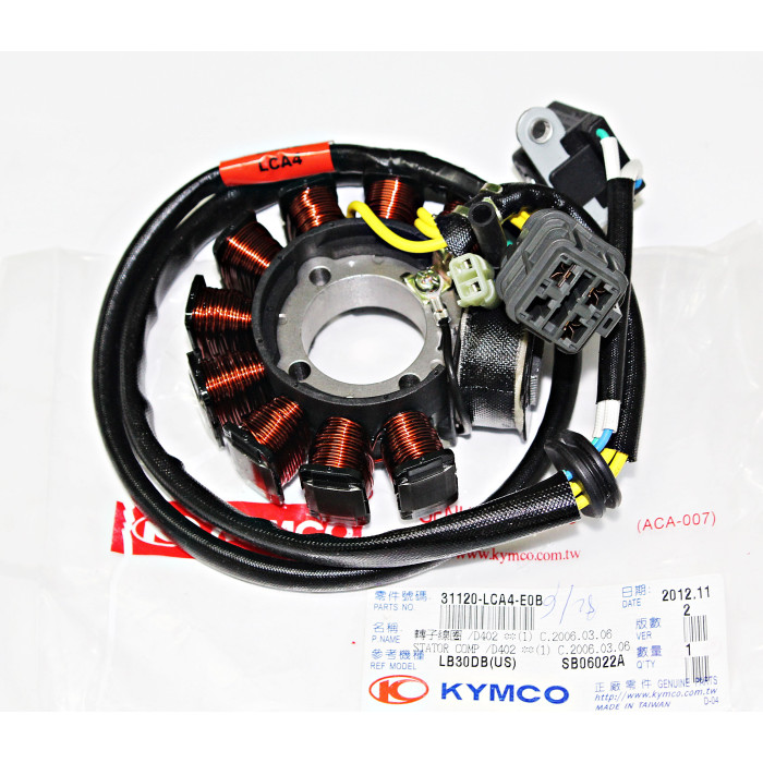 Pilnas generatoriaus statorius KYMCO MXU 150 31120-LCA4-E0B