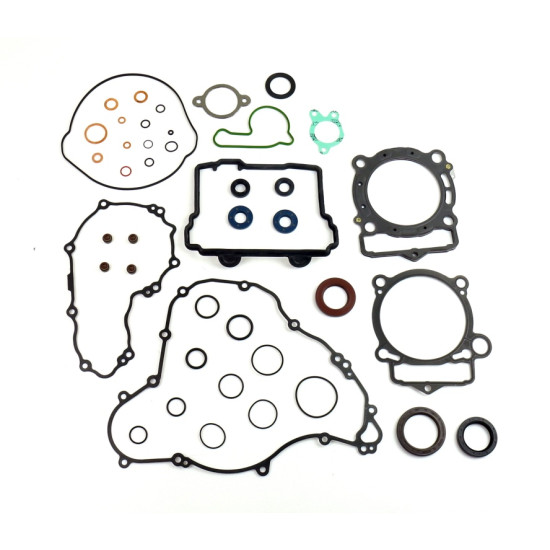 ATHENA gasket set KTM EXCF 350 '17-'19, HUSQVARNA FE 350 '17-'19 (with engine oil seals)