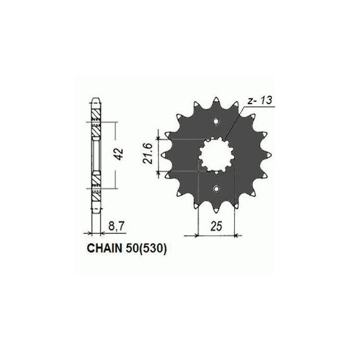 DRIVE SPROCKET SUNF511-18