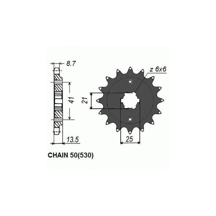 DRIVE SPROCKET SUNF515-16