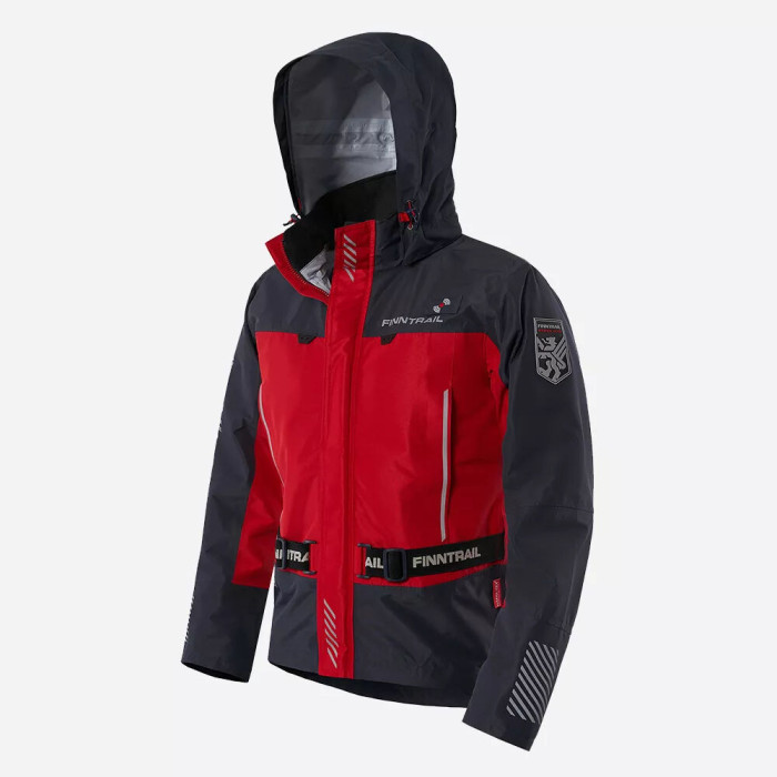 Jacket Finntrail MUDWAY RED, size L