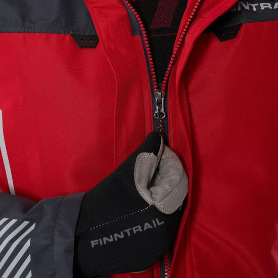Jacket Finntrail MUDWAY RED, size L